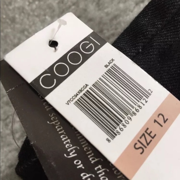 Coogi Womens Logo Black Denim Jean Jacket Vest 12 - Picture 8 of 8